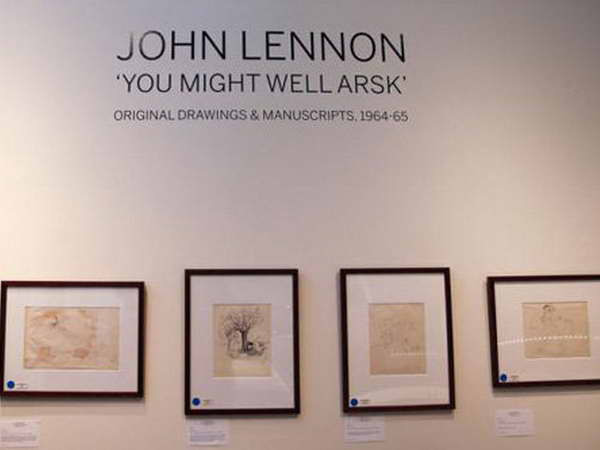 Đấu giá bút tích của ca sỹ John Lennon thu gần 3 triệu USD ảnh 1