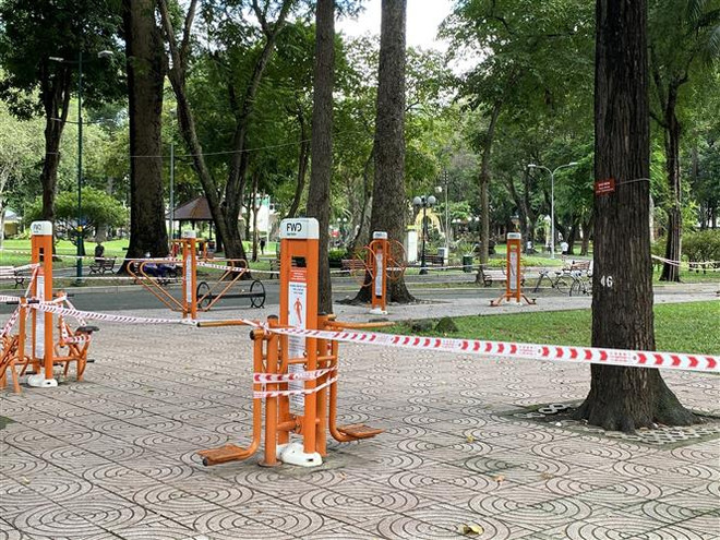 TP.HCM tạm dừng tất cả các hoạt động trong công viên, mảng xanh ảnh 1