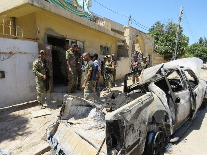 Lực lượng bán quân sự Iraq giành lại thị trấn do IS kiểm soát ảnh 1