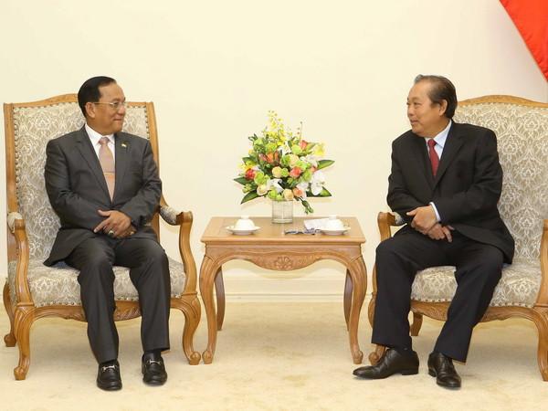 Thúc đẩy sâu rộng quan hệ hợp tác Việt Nam-Myanmar ảnh 1