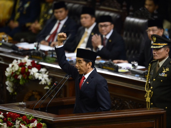Đại diện Việt Nam tham dự lễ nhậm chức Tổng thống Indonesia ảnh 1