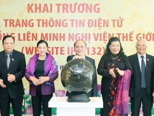 Khai trương Trang thông tin điện tử Đại Hội đồng IPU-132 ảnh 1