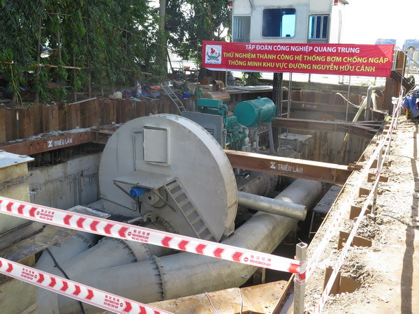 Hiệu quả của hệ thống bơm công suất lớn chống ngập tại TP.HCM ảnh 1