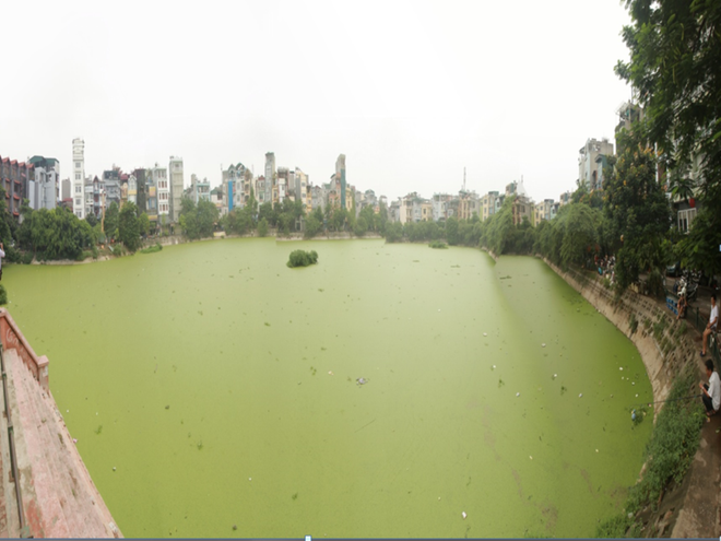 Hà Nội: “Điểm mặt” hàng loạt ao, hồ ô nhiễm nguồn nước nặng ảnh 1
