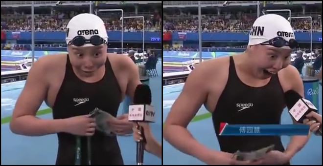 Kình ngư Trung Quốc gây sốt vi khuôn mặt cực kỳ hài hước ảnh 1