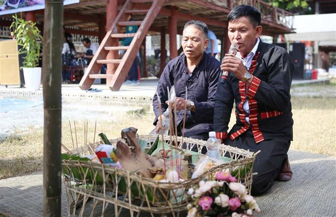 Lai Châu: Tái hiện Lễ hội Mừng Cơm mới của đồng bào dân tộc Khơ Mú ảnh 1