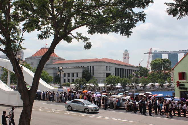 Thời gian viếng ông Lý Quang Diệu sẽ được kéo dài 24 giờ mỗi ngày ảnh 1