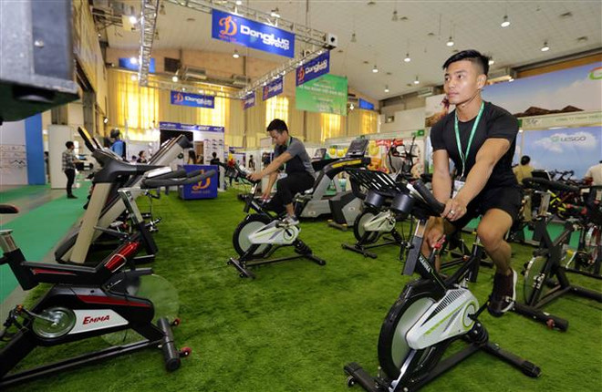Khai mạc triển lãm thiết bị và sản phẩm thể thao Việt Nam 2018 ảnh 1