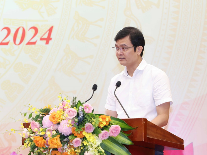 Ông Bùi Quang Huy, Ủy viên Dự khuyết Trung ương Đảng, Bí thư Trung ương Đoàn TNCS Hồ Chí Minh. (Ảnh: Phương Hoa/TTXVN) bi thu trung uong doan.jpg