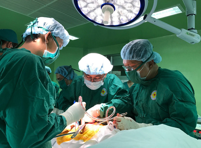 (Ảnh minh họa: Phương Vy/TTXVN) Cứu sống bệnh nhân vỡ tá tràng vì cọc nhồi bêtông ép vào bụng ảnh 1
