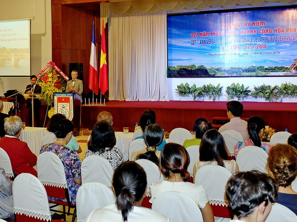TP. Hồ Chí Minh kỷ niệm 227 năm ngày Quốc khánh Cộng hòa Pháp ảnh 1