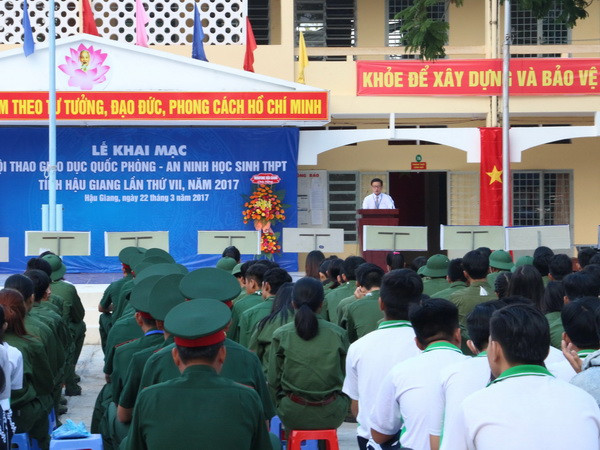 Tổ chức triển khai giáo dục quốc phòng và an ninh năm 2018 ảnh 1