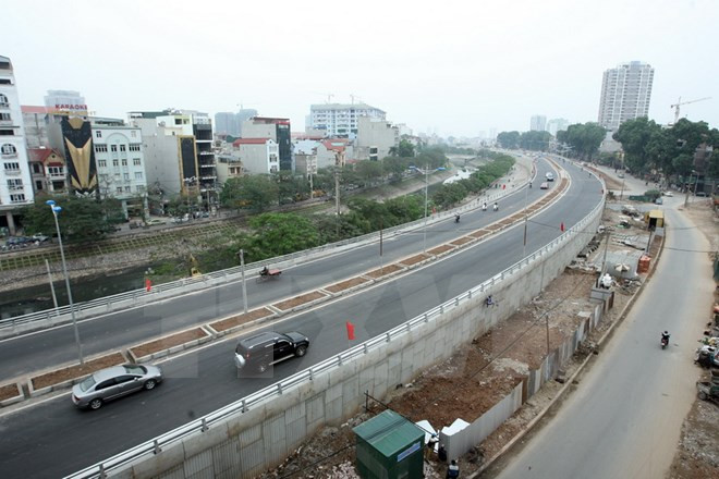 Ảnh minh họa. (Nguồn: TTXVN) Hà Nội đề xuất cơ chế đặc thù làm 3 đường vành đai chống ùn tắc ảnh 1
