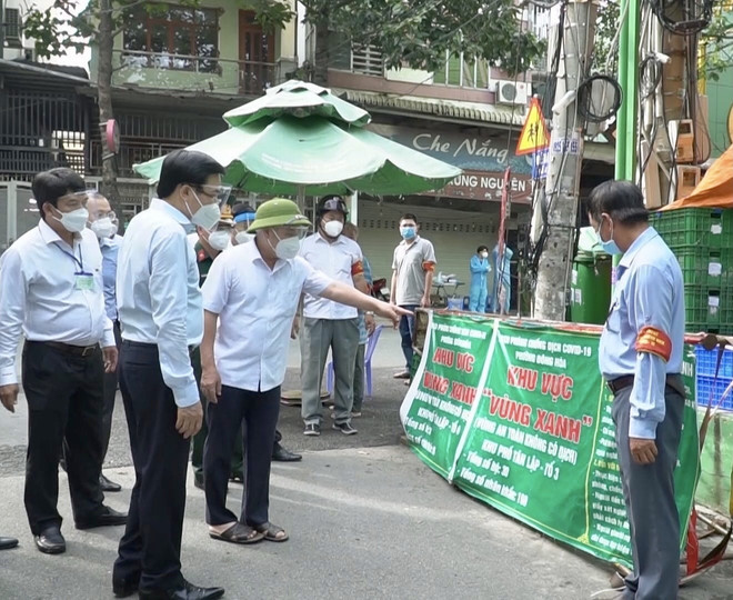 Đoàn công tác Chính phủ động viên lực lượng tuyến đầu tại Bình Dương ảnh 1