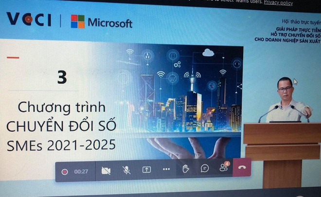 Giải pháp thực tiễn hỗ trợ chuyển đổi số cho doanh nghiệp sản xuất ảnh 1