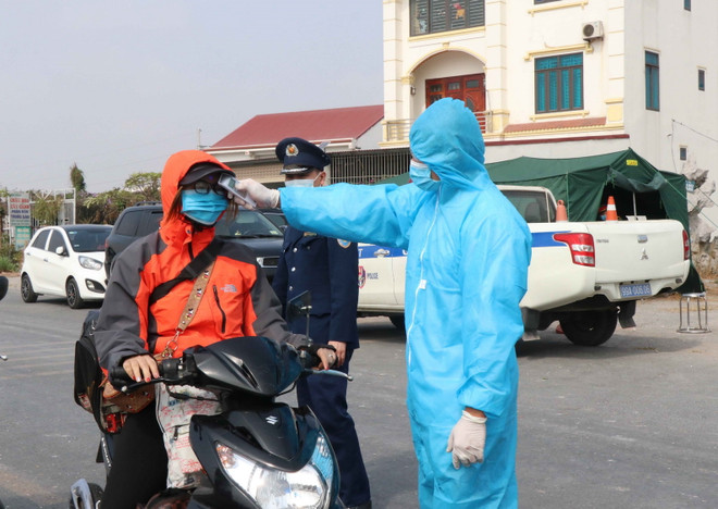 ​Lập chốt kiểm soát dịch COVID-19 tại các di tích ở thành phố Bắc Ninh ảnh 1