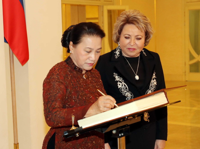 Chủ tịch Quốc hội phát biểu tại Phiên họp toàn thể Hội đồng Liên bang ảnh 3