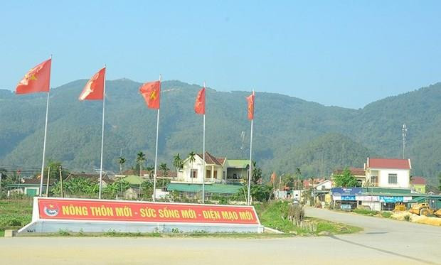 Diện mạo nông thôn mới ở Nam Đàn. (Ảnh: CTV) Tổng kết 10 năm xây dựng nông thôn mới ở ĐB sông Hồng và Bắc Trung Bộ ảnh 1