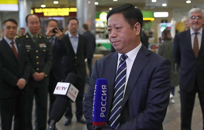 Tân Đại sứ Trung Quốc tại Liên bang Nga Zhang Hanhui. (Nguồn: TASS) Nga-Trung đặt mục tiêu nâng kim ngạch thương mại song phương ảnh 1