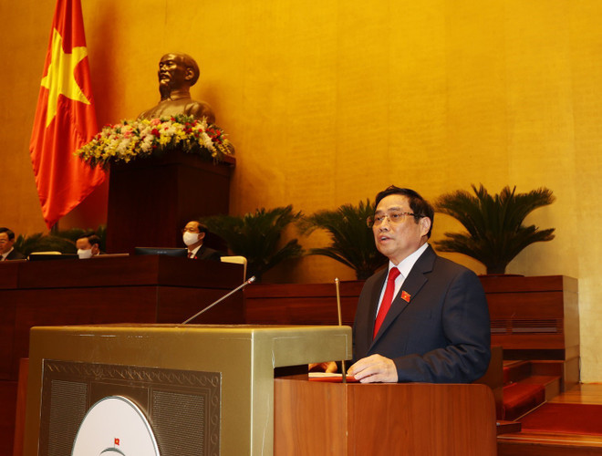 Thông qua Nghị quyết phê chuẩn Phó Chủ tịch, UV Hội đồng Quốc phòng ảnh 1