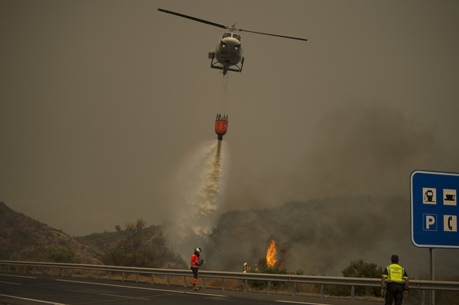 Tín hiệu tích cực trong công tác dập tắt cháy rừng ở Tây Ban Nha ảnh 1