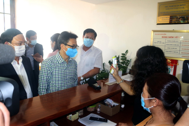 Phó Thủ tướng kiểm tra công tác phòng, chống dịch tại tỉnh Quảng Ninh ảnh 1