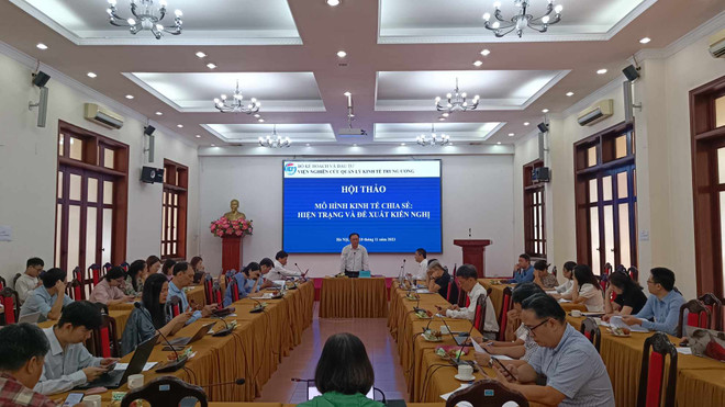 Quản lý Nhà nước cần tạo môi trường bình đẳng cho kinh tế chia sẻ ảnh 1