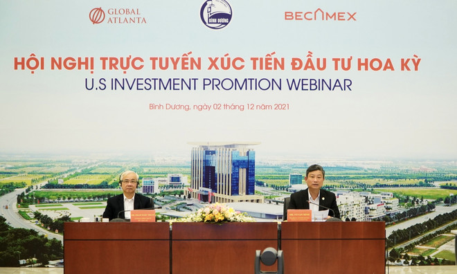 Bình Dương tổ chức hội nghị trực tuyến xúc tiến đầu tư với Hoa Kỳ ảnh 1
