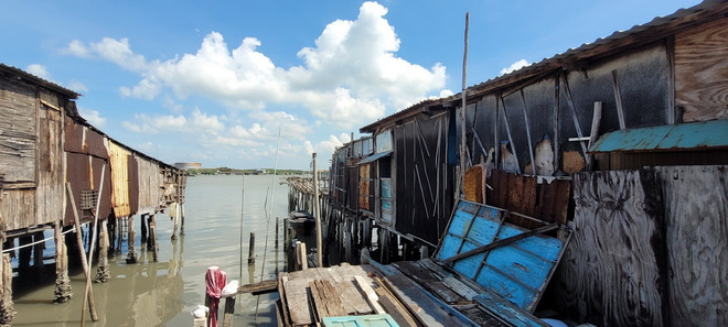 Theo kế hoạch dự án Kênh Bến Đình, thành phố Vũng Tàu chỉ còn 17 tháng nữa phải hoàn thành, tuy nhiên đến nay dự án vẫn chưa được khởi công. (Ảnh: Hoàng Nhị/TTXVN) ttxvn_ba ria vung tau (1).jpg