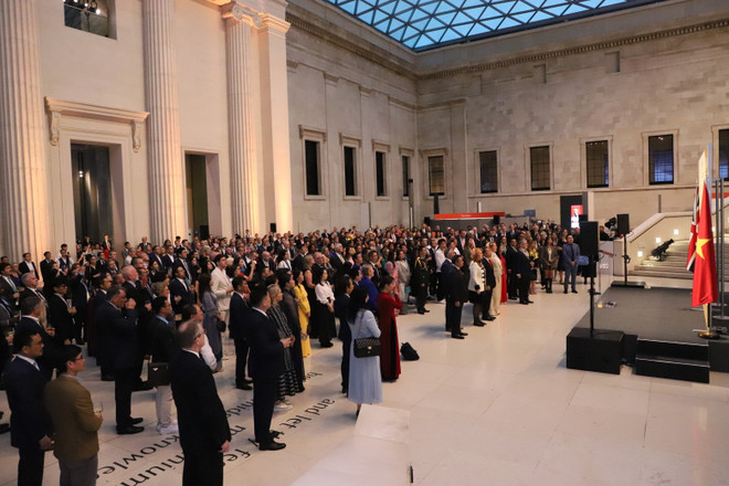 Đại sứ quán Việt Nam tại Anh tổ chức Lễ kỷ niệm Quốc khánh ảnh 1