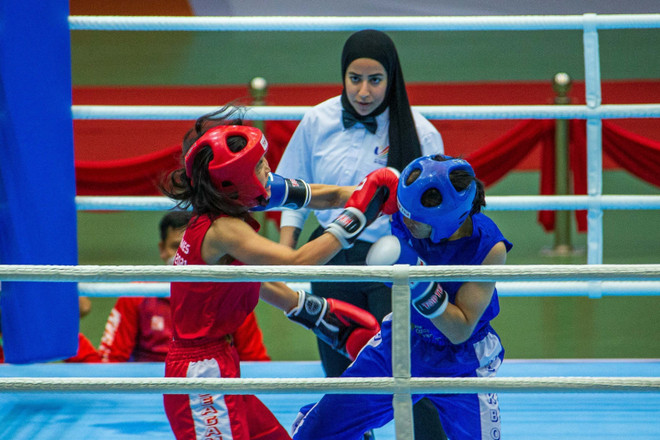 SEA Games 31: Kickboxing Việt Nam giành chiến thắng 3 trên 4 trận ảnh 1