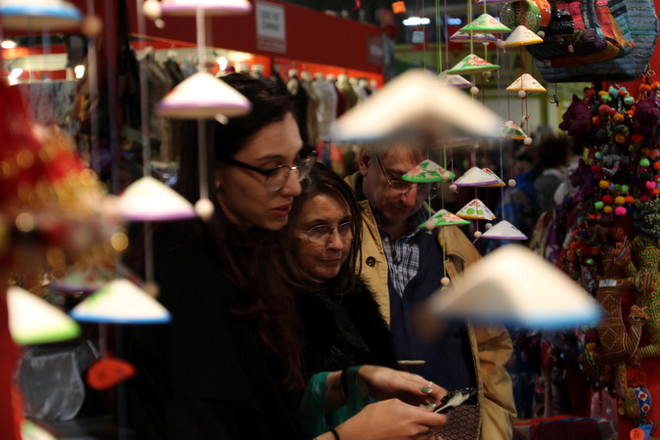 Giới thiệu hàng thủ công mỹ nghệ Việt Nam tại Hội chợ quốc tế ở Italy ảnh 1