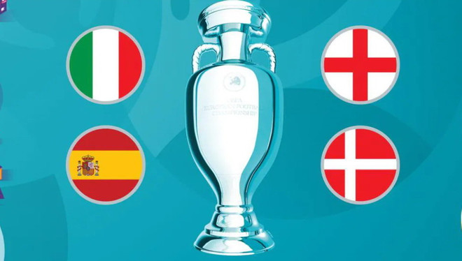 Lịch thi đấu và trực tiếp các trận bán kết, chung kết EURO 2020 ảnh 1