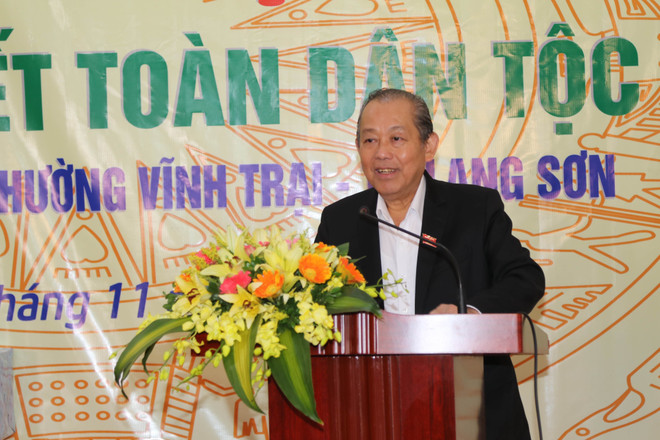 Tưng bừng Ngày hội Đại đoàn kết toàn dân tộc tại tỉnh Lạng Sơn ảnh 1