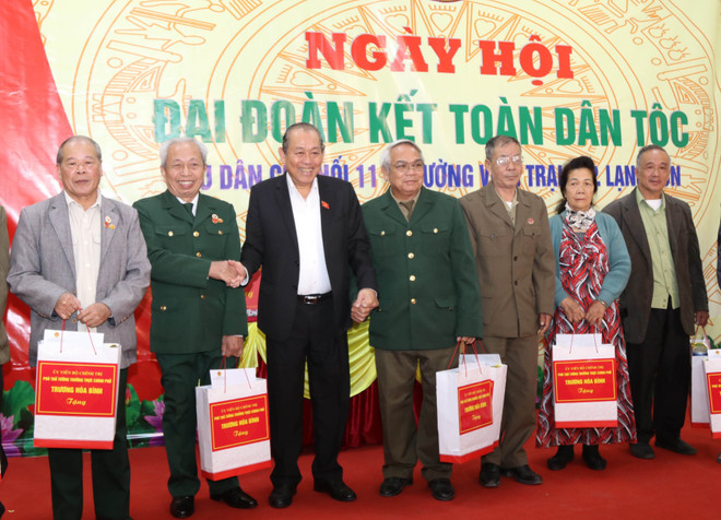 Tưng bừng Ngày hội Đại đoàn kết toàn dân tộc tại tỉnh Lạng Sơn ảnh 2