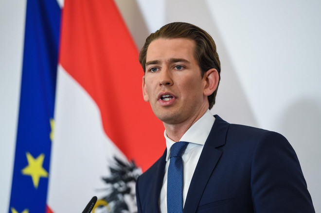 Thủ tướng Áo Sebastian Kurz. (Ảnh: THX/TTXVN) Tổng thống Áo sa thải hầu hết thành viên FPO trong nội các ảnh 1