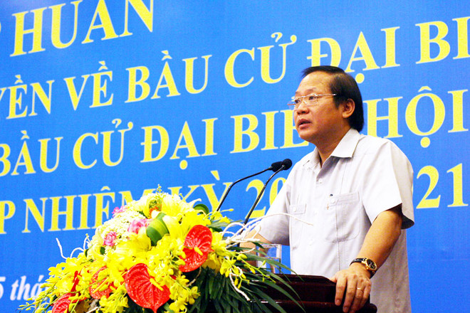 Bộ trưởng Trương Minh Tuấn: Cần bình đẳng trong tuyên truyền bầu cử ảnh 1