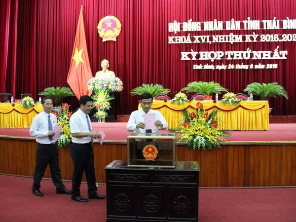 Thái Bình, Bình Định bầu các chức danh lãnh đạo chủ chốt của tỉnh ảnh 1