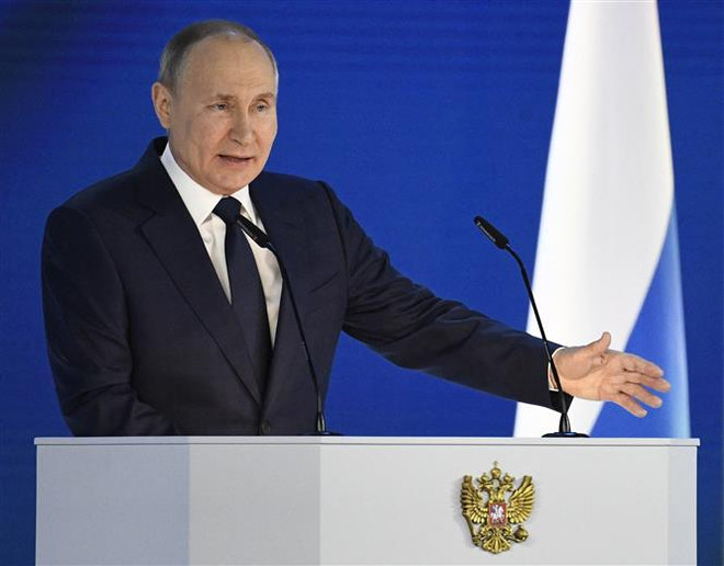 Thông điệp Liên bang: Tổng thống V.Putin cảnh báo về "lằn ranh đỏ" ảnh 1