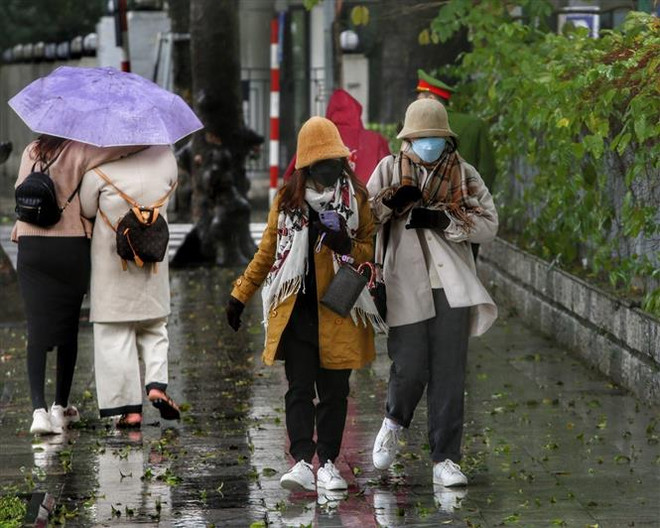 Từ chiều 28/12, Bắc Bộ và Thanh Hóa có mưa, rét đậm 10-13 độ C ảnh 1