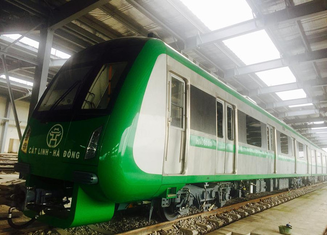 Đường sắt Cát Linh-Hà Đông vận hành chạy thử vào tháng 9/2018 ảnh 2