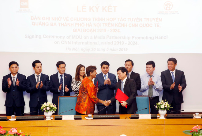 Tăng hợp tác quảng bá hình ảnh Thủ đô Hà Nội trên kênh CNN ảnh 1