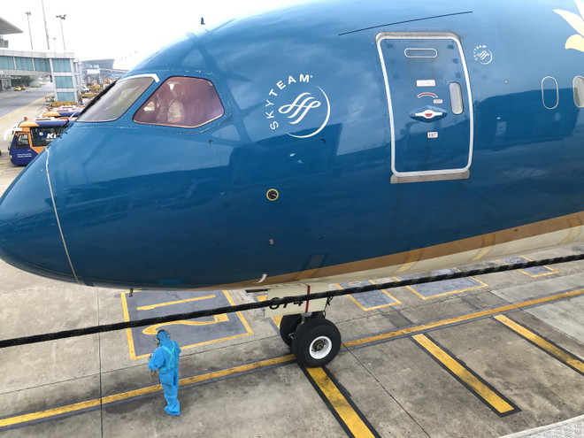 Chuyến bay duy nhất của Vietnam Airlines từ TP.HCM về Hà Nội ảnh 5