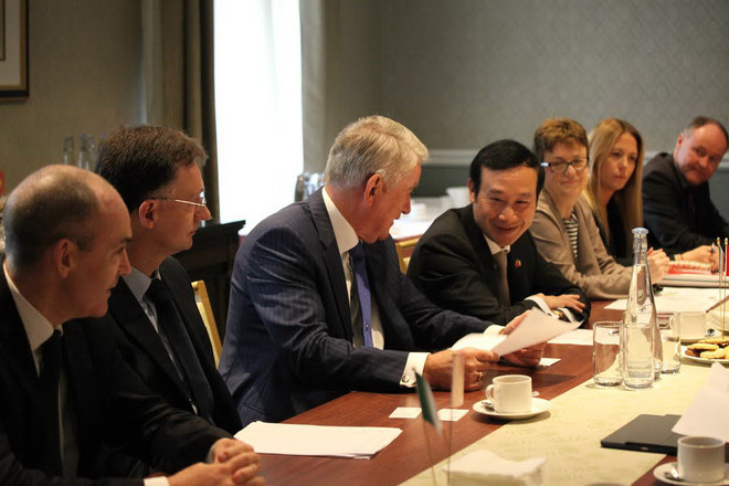 Phó Thủ tướng Trịnh Đình Dũng kết thúc tốt đẹp chuyến thăm Ireland ảnh 2