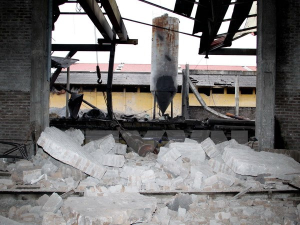 Hải Phòng: Nổ lò nấu phôi thép, 4 công nhân bị bỏng nặng ảnh 1