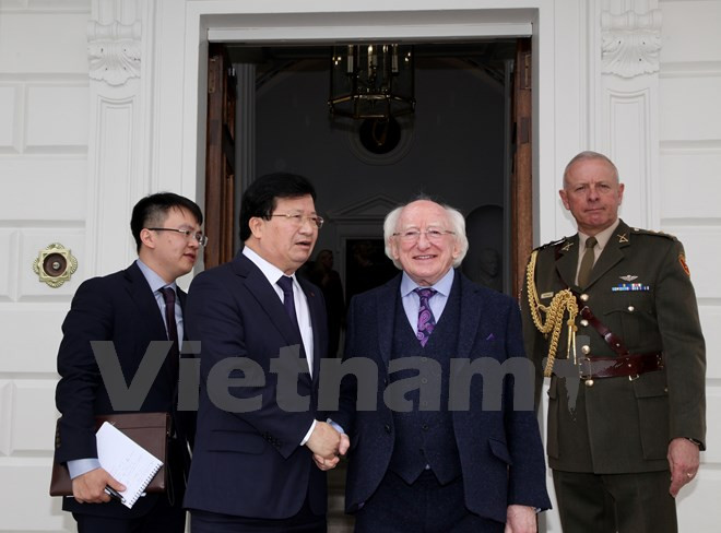 Phó Thủ tướng Trịnh Đình Dũng kết thúc tốt đẹp chuyến thăm Ireland ảnh 1
