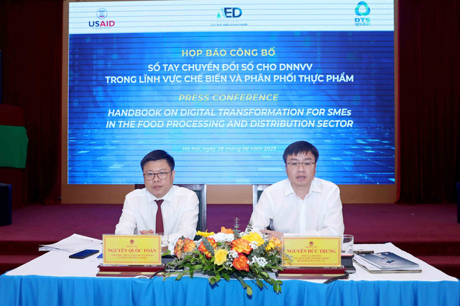Ra mắt Sổ tay Chuyển đổi Số ở lĩnh vực chế biến và phân phối thực phẩm ảnh 1