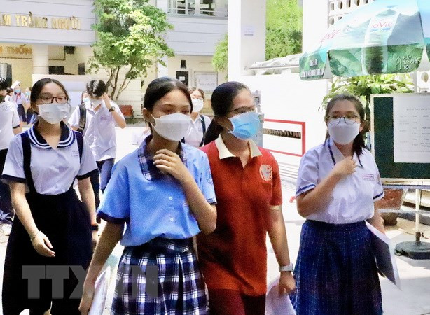 Thành phố Hồ Chí Minh công bố điểm chuẩn lớp 10 công lập ảnh 1