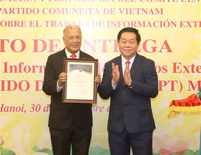 Đoàn đại biểu cấp cao Đảng Lao động Mexico thăm, làm việc tại Việt Nam ảnh 2