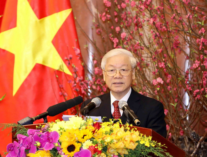 Tổng Bí thư: Chung sức đồng lòng, vững bước trên con đường đổi mới ảnh 1